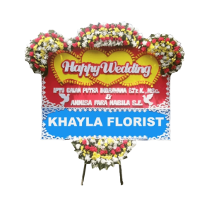 Bunga Papan Wedding Rubeson